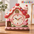 Nuvqarelisse Candy Cottage Table Clock, view 1